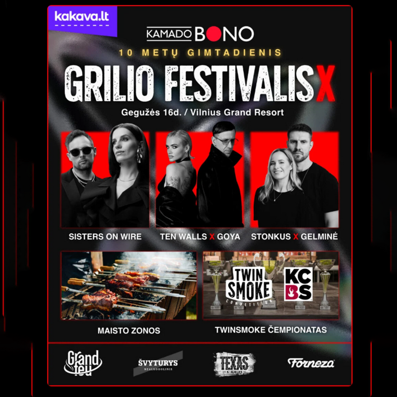 KAMADO BONO Grilio Festivalis 2026