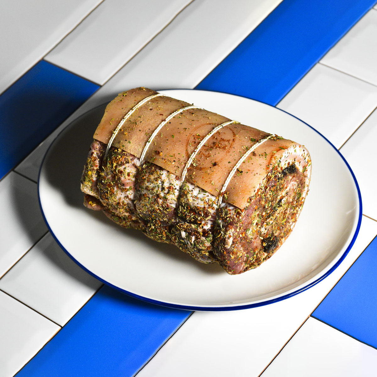 Marinuota kiaulienos "Porchetta"